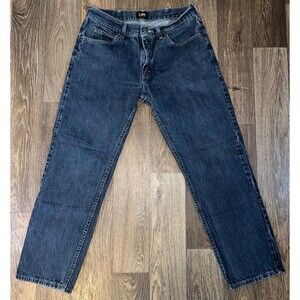 Lee Regular Fit Jeans Classic Denim Pants Cotton Blue 34x30